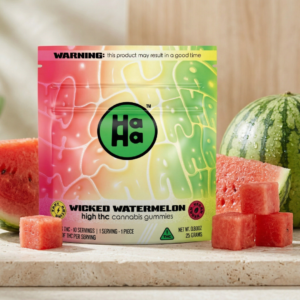 HaHa Wicked Watermelon Gummies 100mgTHC 10pk